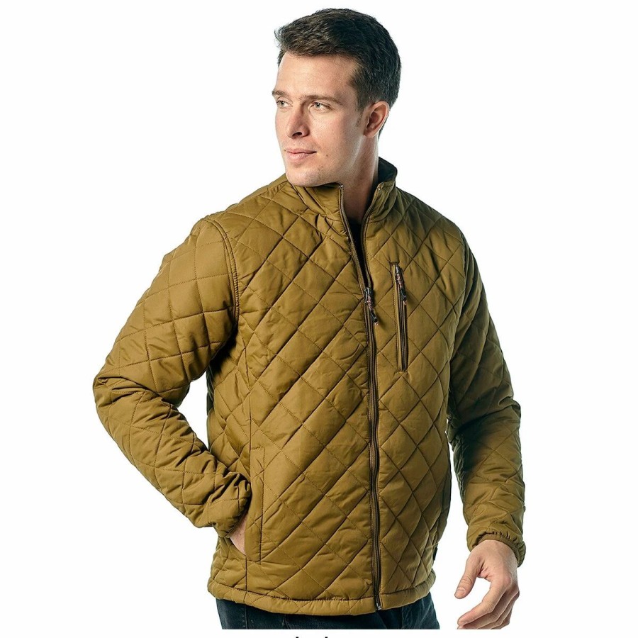 * Coats | Coats Mens Hawke & Co. Diamond Quilted Barn Jacket