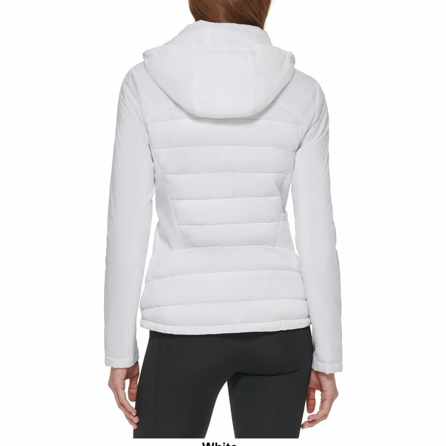 * Coats | Coats Womens Calvin Klein Quilted Hybrid Jacket