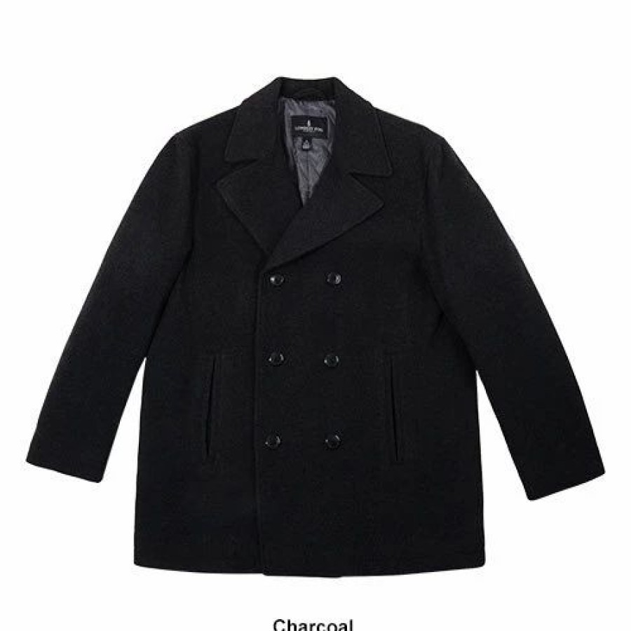 * Coats | Coats Mens London Fog Double Breasted Peacoat