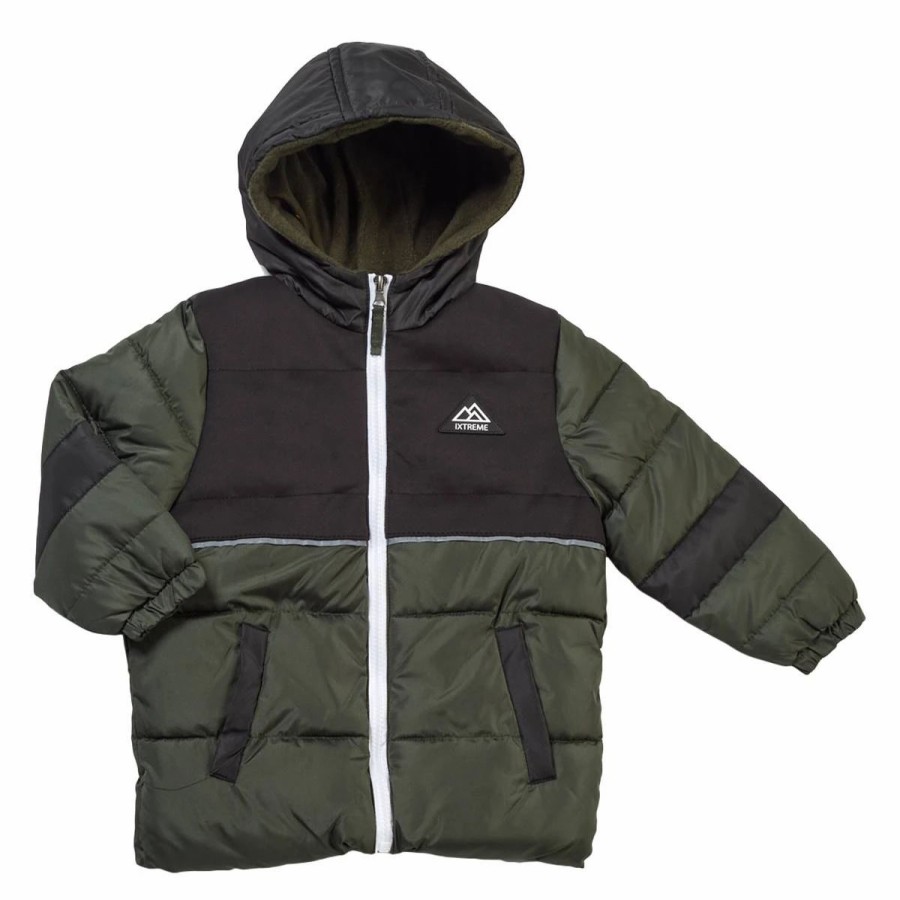 * Coats | Coats Toddler Boy Ixtreme Colorblock Puffer Jacket