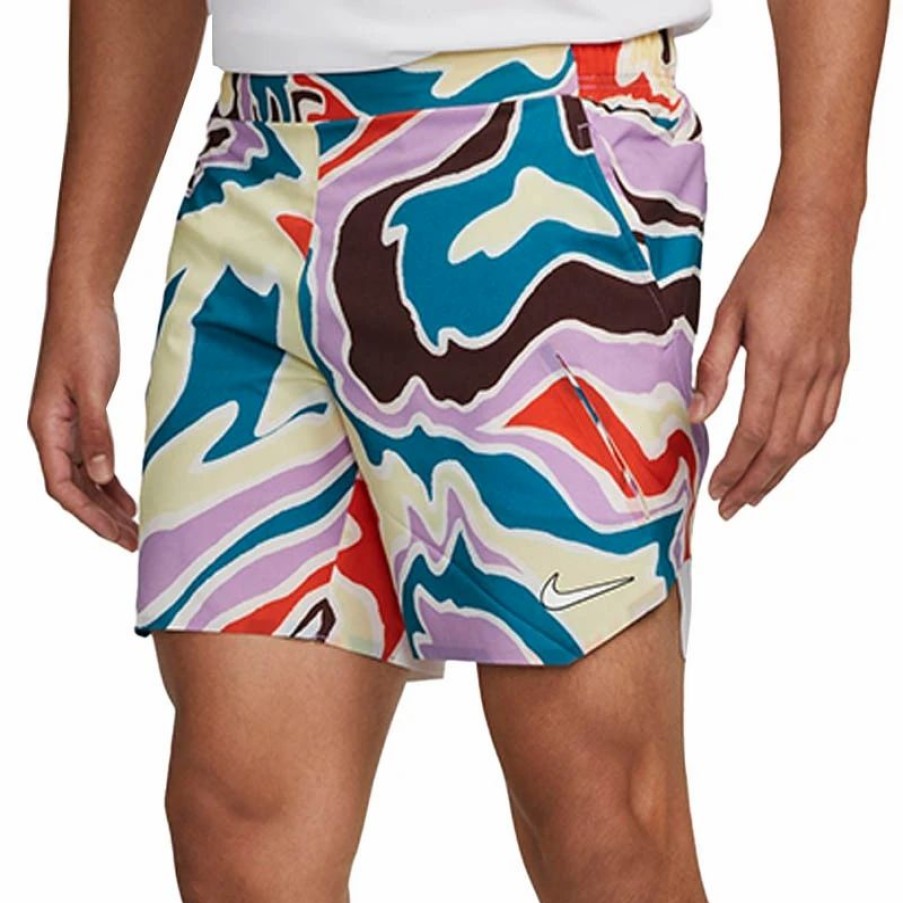 * Men'S | Nike Court Slam Men'S Tennis Short Print