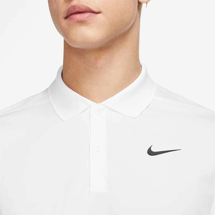 * Men'S | Nike Court Men'S Tennis Polo White