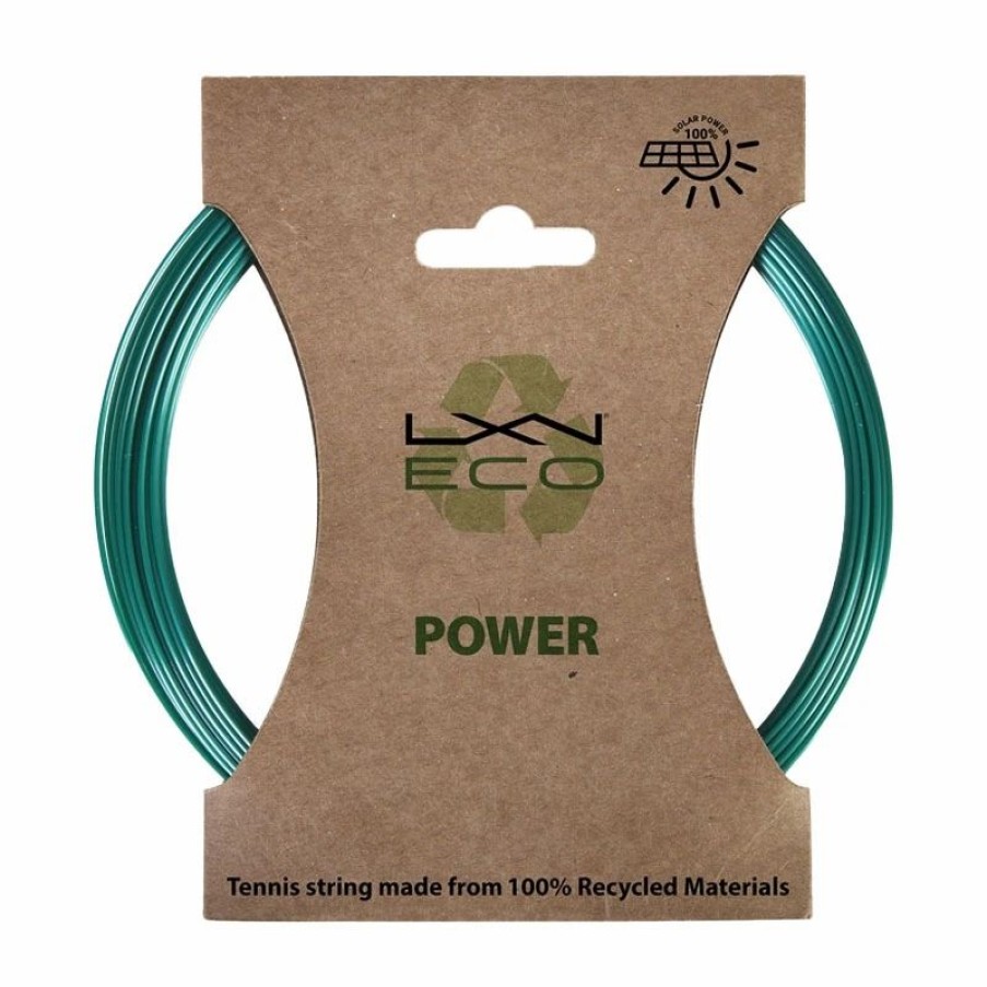 * Sets | Luxilon Wilson Lxn Eco Power 125 Tennis String Set Green