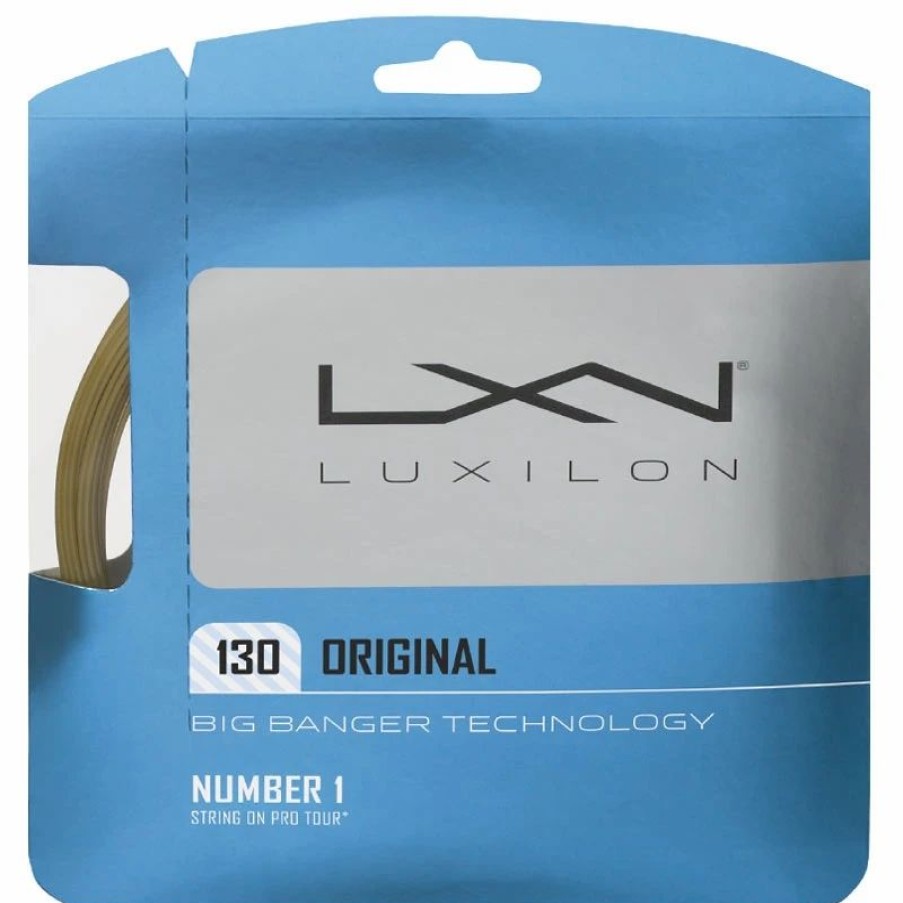 * Sets | Luxilon Original 130 Tennis String Set Natural