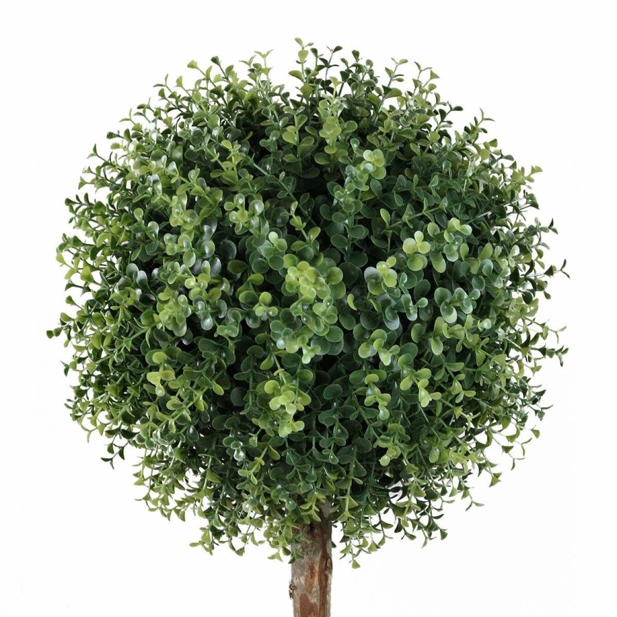 * Artificial Plants | Artificial Plants Northlight Seasonal Potted Artificial Double Ball Topiary Tree