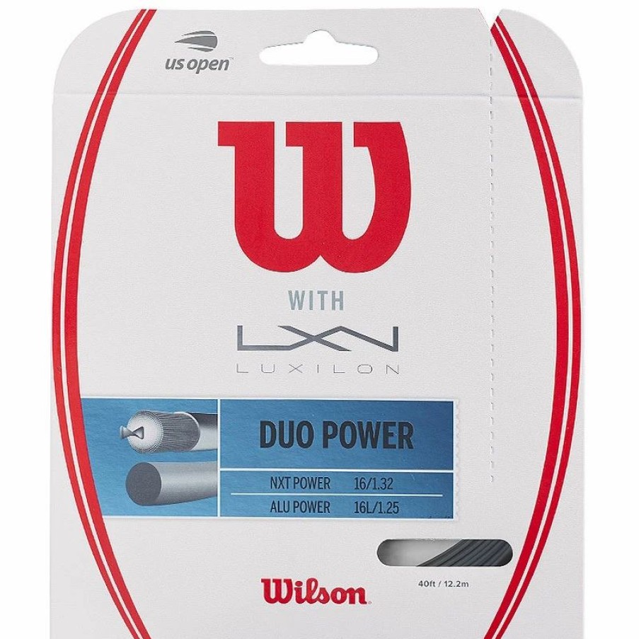 * Sets | Wilson Duo Power Hybrid Tennis String Set