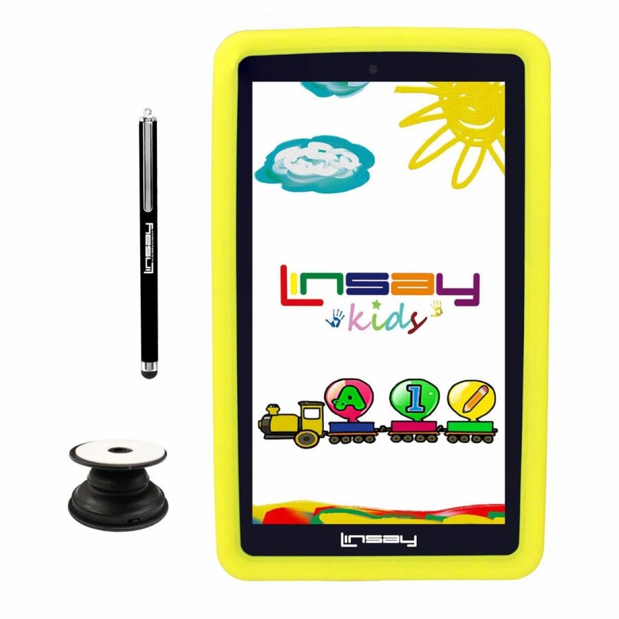 * Learning Toys & Stem | Learning Toys & Stem Kids Linsay 7In. Quad Core Tablet With Led Backpack