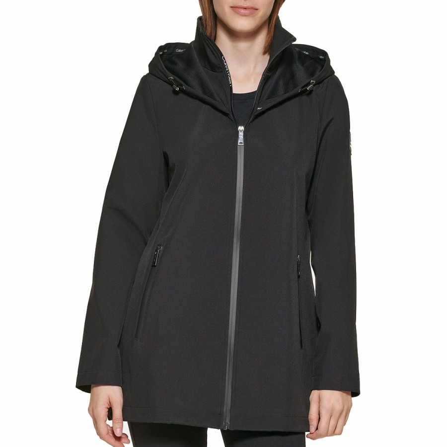 * Coats | Coats Womens Calvin Klein Flex Tech Soft Shell Jacket