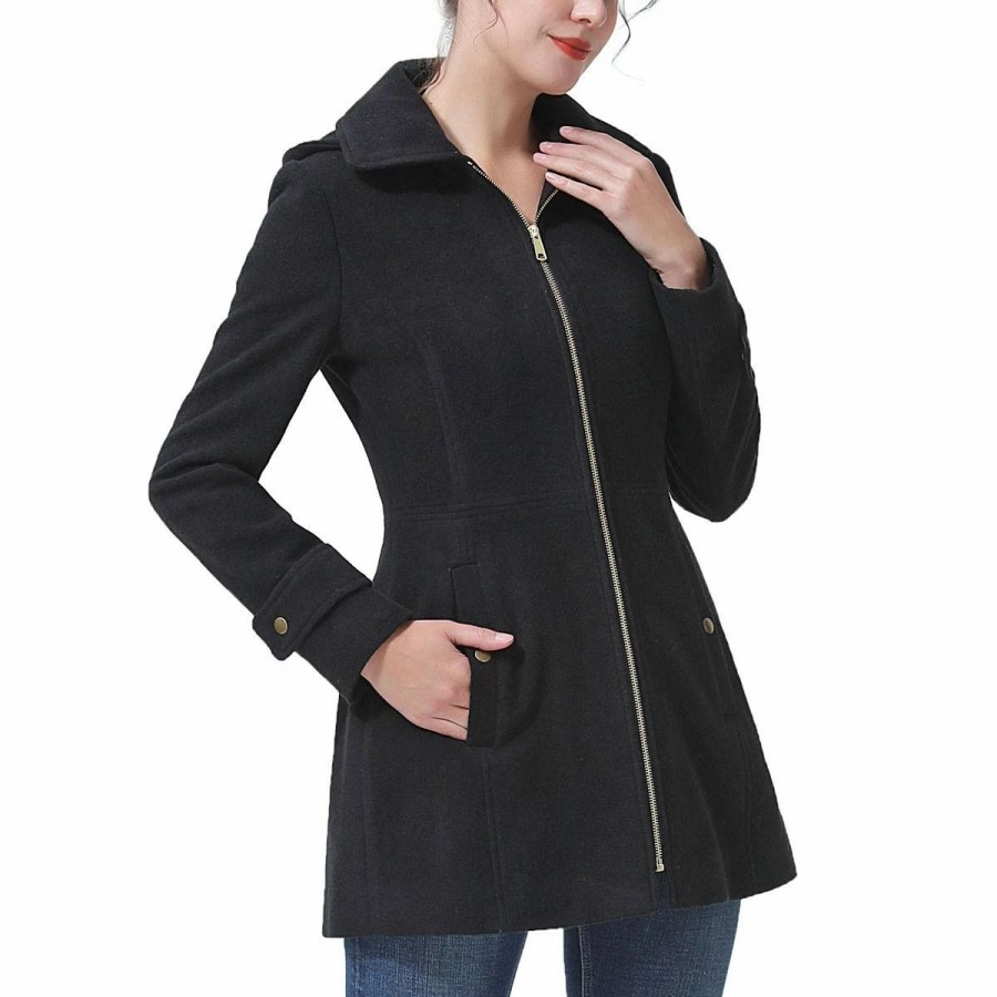 * Coats | Coats Womens Bgsd Bao Hooded Wool Coat