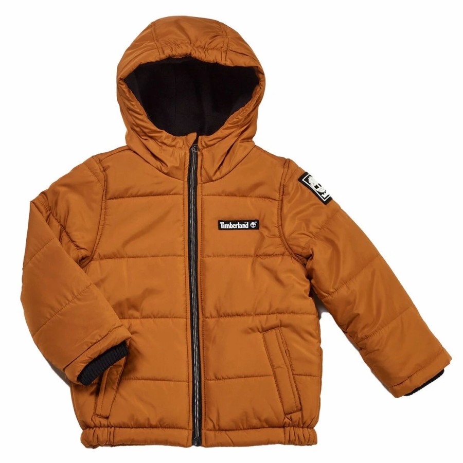 * Coats | Coats Boys (4-7) Timberland Heavyweight Puffer Coat