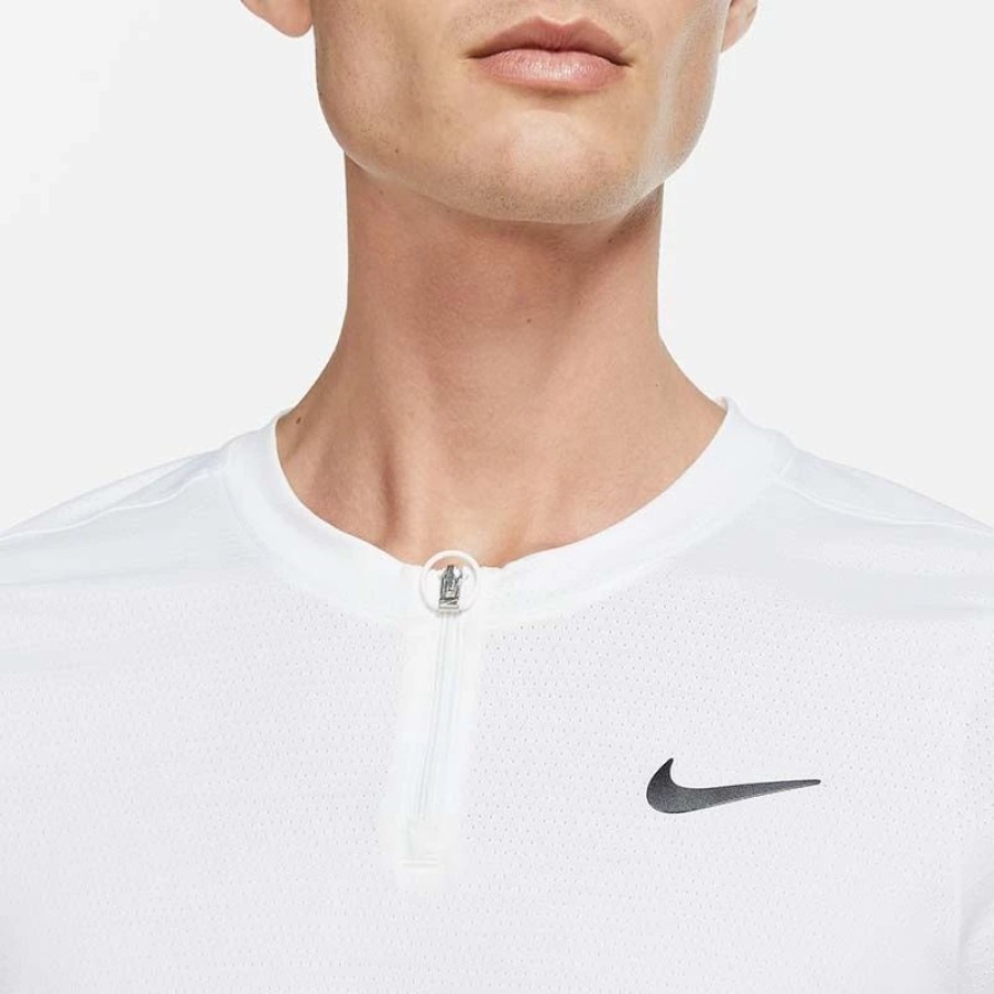 * Men'S | Nike Court Advantage Men'S Tennis Polo White