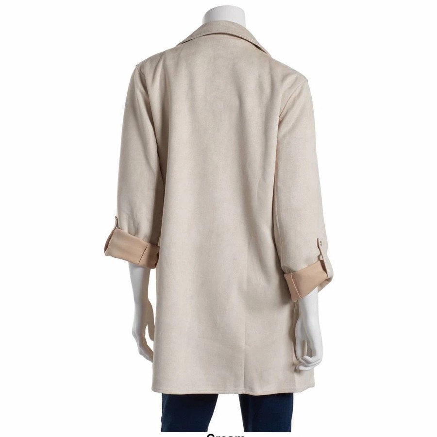 * Coats | Coats Juniors Love Tree Stretch Faux Suede Coat