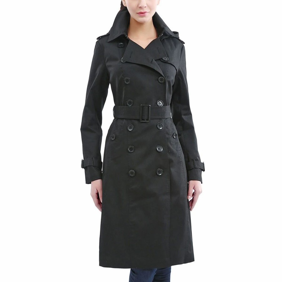 * Coats | Coats Womens Bgsd Waterproof Classic Hooded Long Trench Coat