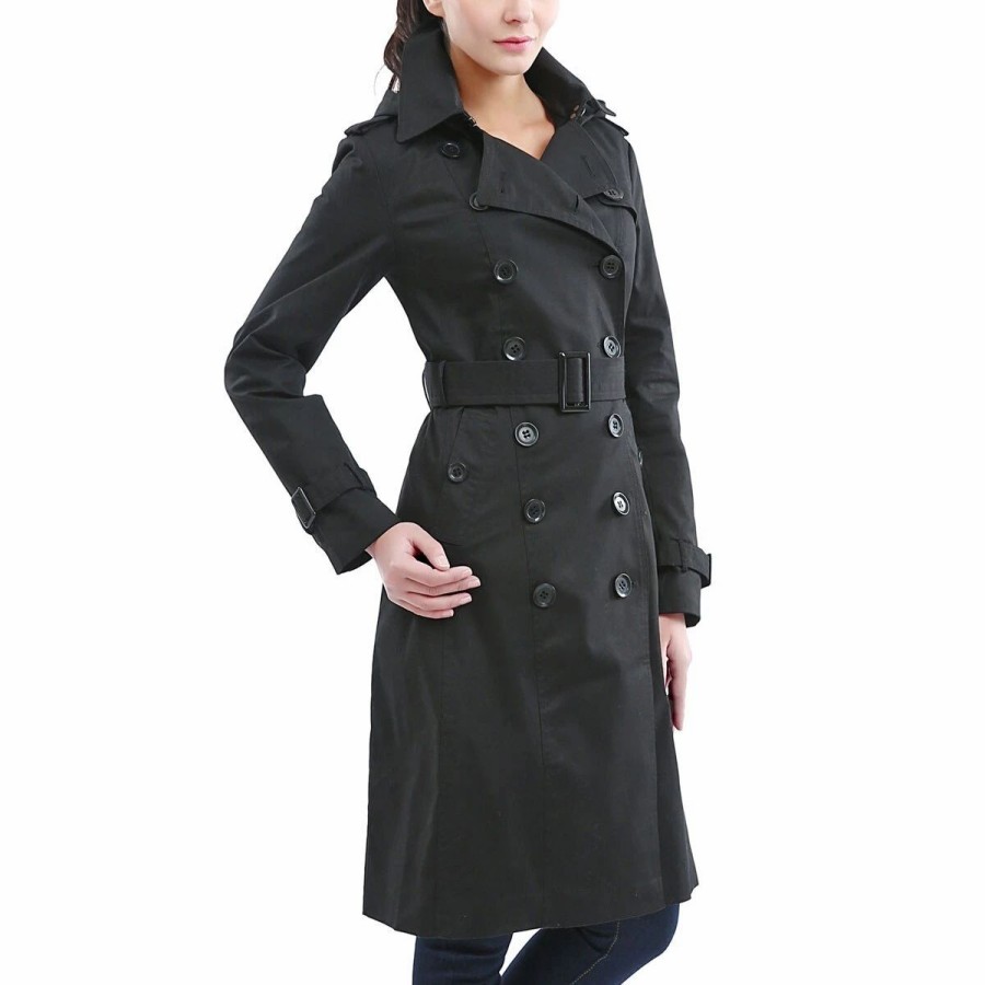 * Coats | Coats Womens Bgsd Waterproof Classic Hooded Long Trench Coat