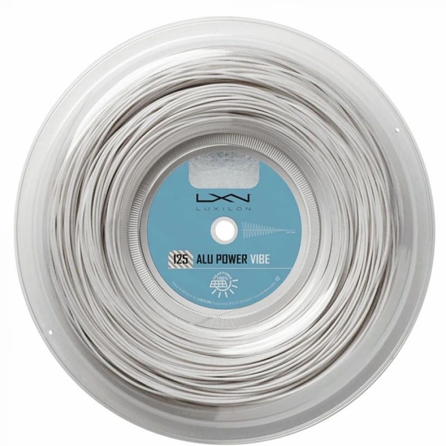 * Reels | Luxilon Alu Power Vibe Tennis String Reel White