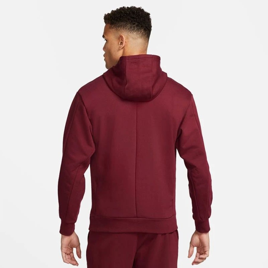 * Men'S | Nike Court Heritage Men'S Tennis Hoodie Burgundy