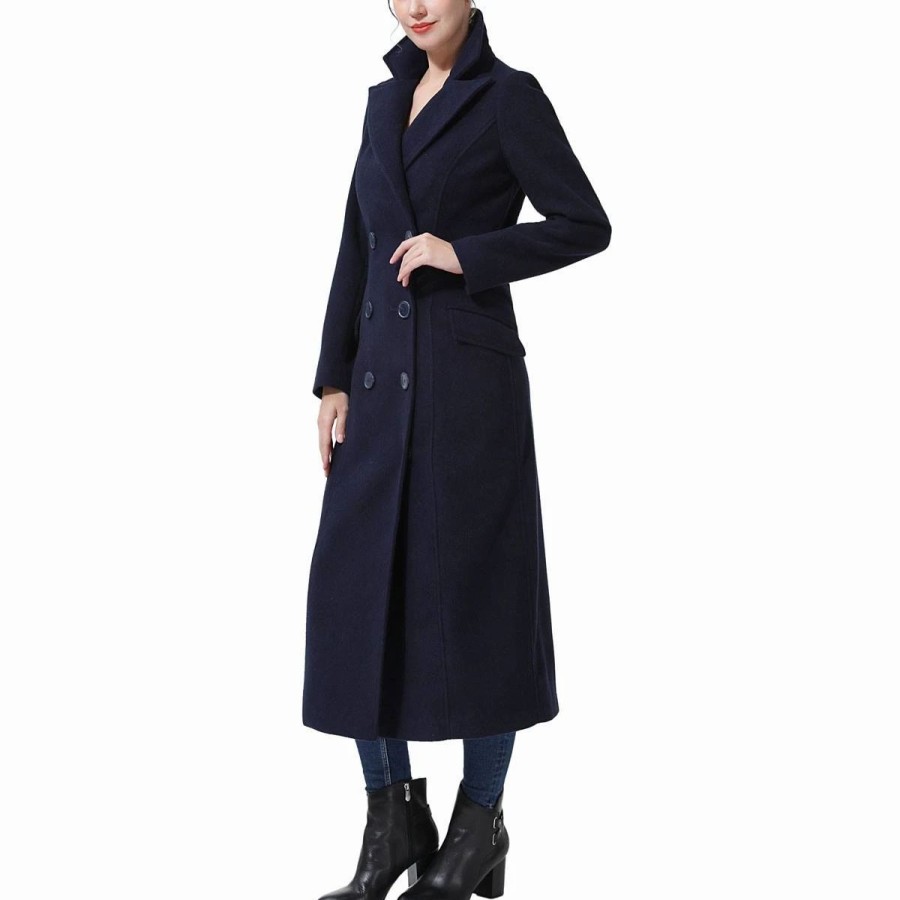 * Coats | Coats Womens Bgsd Full Length Long Wool Peacoat