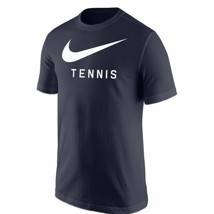 * Men'S | Nike Tennis Graphic Men'S Tennis Tee Navy