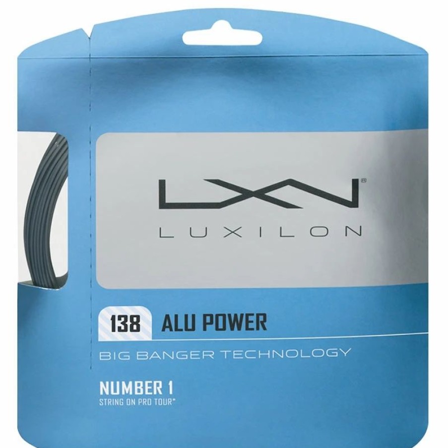 * Sets | Luxilon Alu Power 138 Tennis String Set Silver