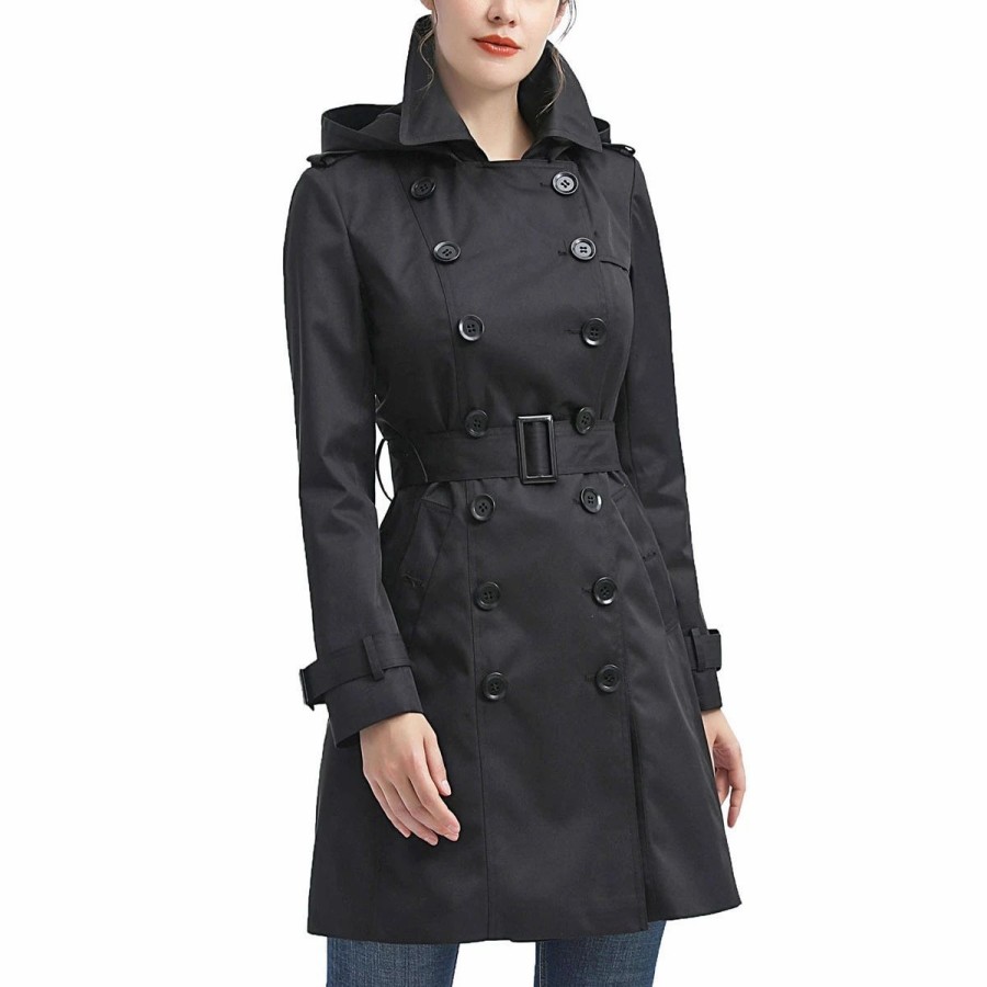 * Coats | Coats Womens Bgsd Waterproof Classic Hooded Trench Coat