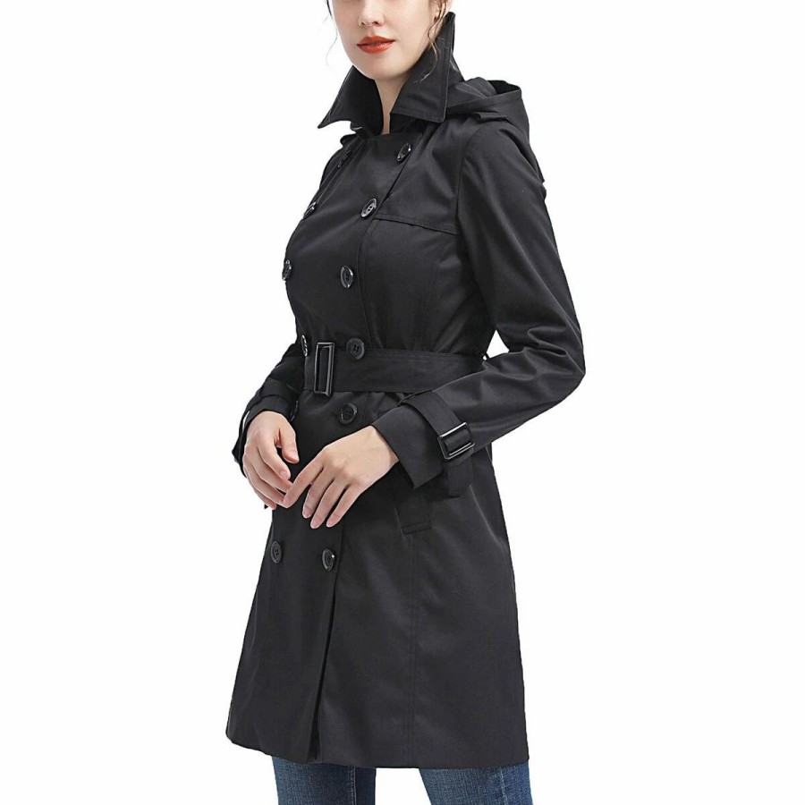 * Coats | Coats Womens Bgsd Waterproof Classic Hooded Trench Coat