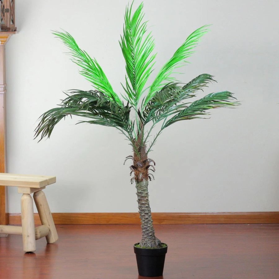 * Artificial Plants | Artificial Plants Northlight Seasonal 58.5In. Artificial Phoenix Palm Tree