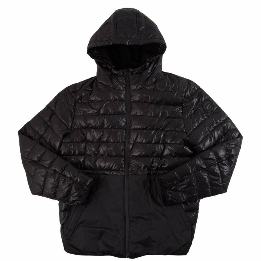 * Coats | Coats Mens Kenneth Cole Sherpa Lined Puffer Jacket