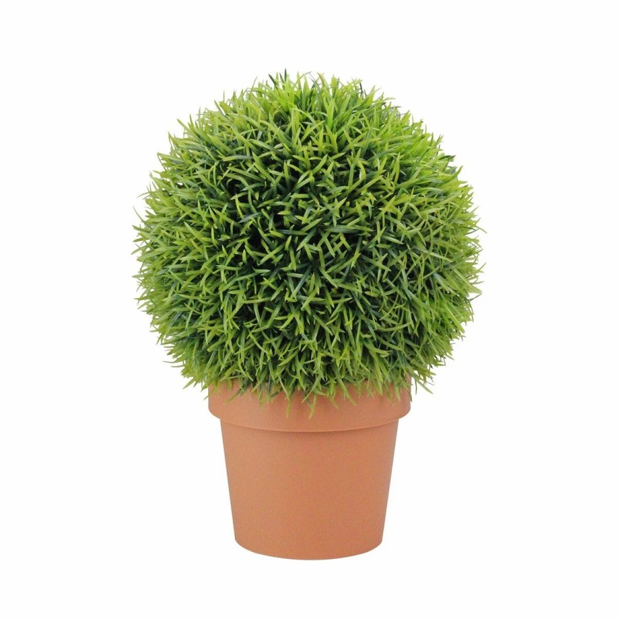 * Artificial Plants | Artificial Plants Northlight Seasonal 18 Artificial Pine Ball Topiary Plant