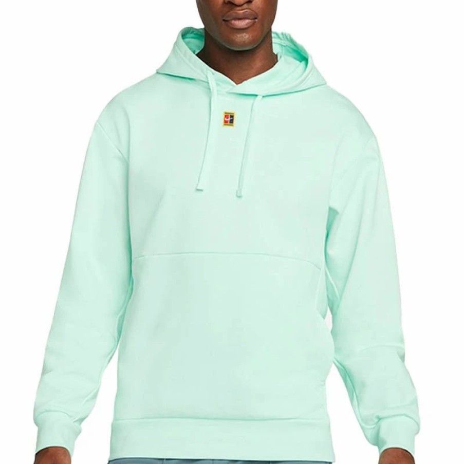 * Men'S | Nike Court Heritage Men'S Tennis Hoodie Green