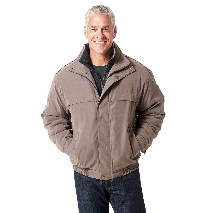 * Coats | Coats Mens Weatherproof Microfiber Bomber Jacket