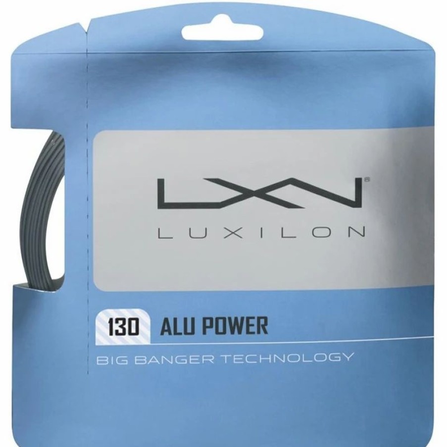 * Sets | Luxilon Alu Power 130 Tennis String Set Silver