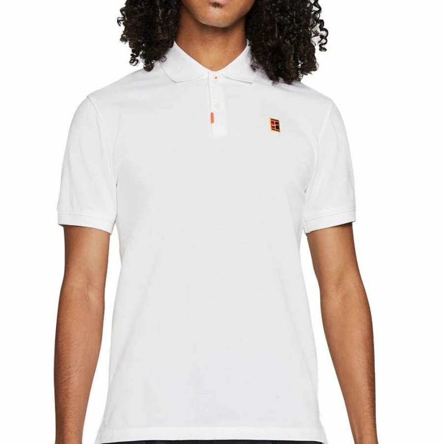 * Men'S | Nike The Nike Men'S Tennis Polo White