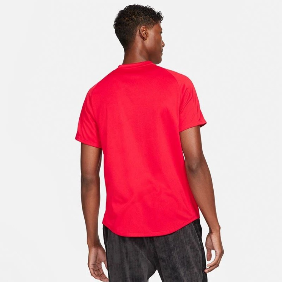 * Men'S | Nike Court Dry Victory Men'S Tennis Crew Red