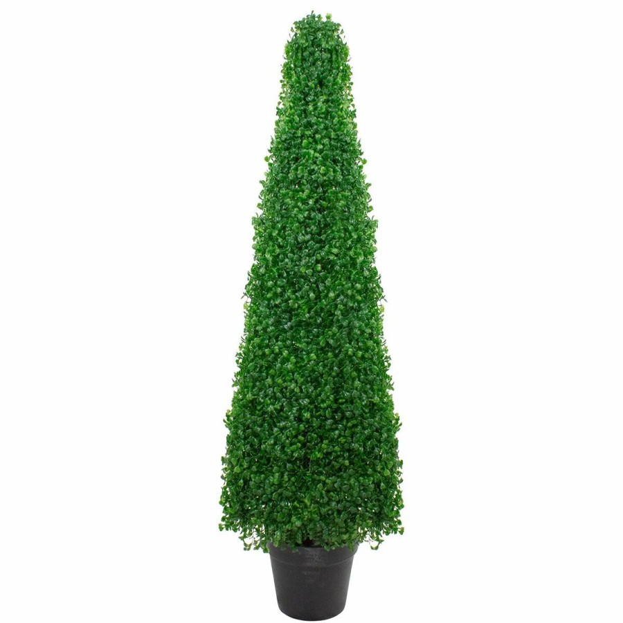 * Artificial Plants | Artificial Plants Northlight Seasonal 45In. Unlit Artificial Boxwood Topiary Tree