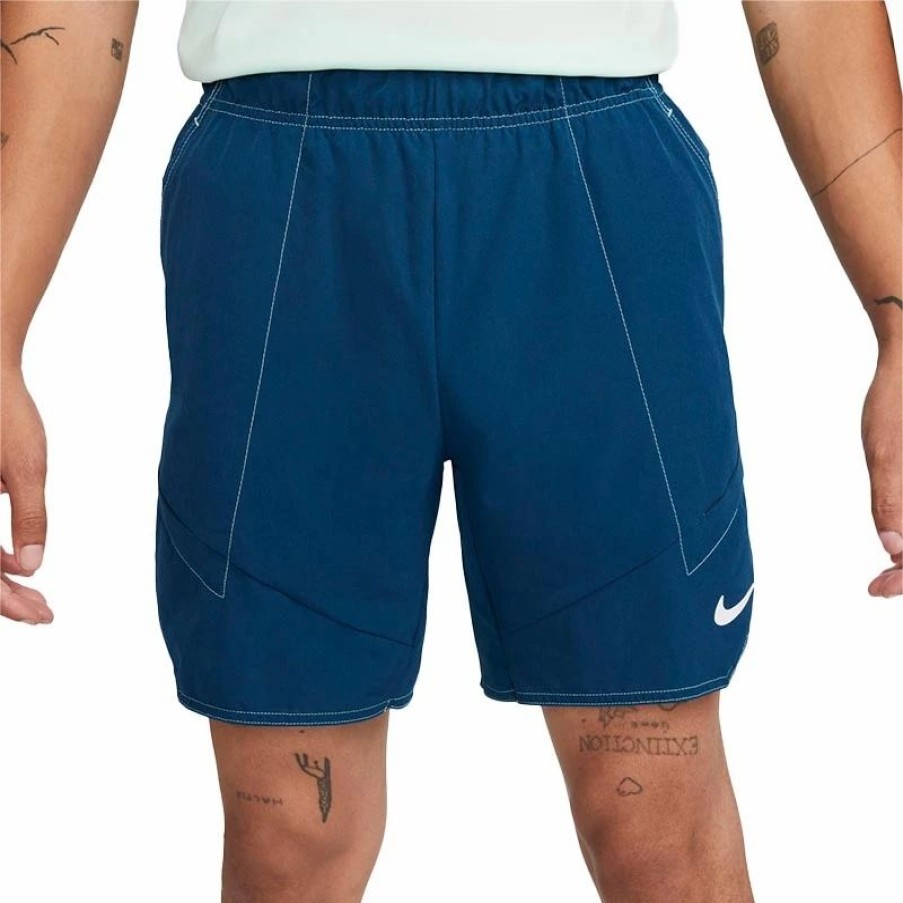 * Men'S | Nike Court Advantage 7 Men'S Tennis Short Blue