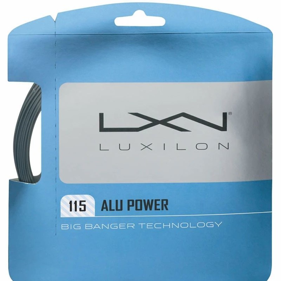 * Sets | Luxilon Alu Power 115 Tennis String Set Silver