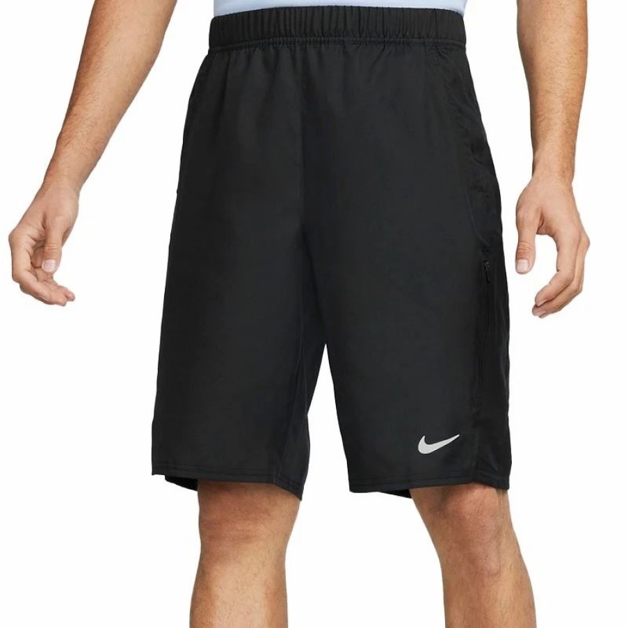 * Men'S | Nike N.E.T. 11 Woven Men'S Tennis Short Black