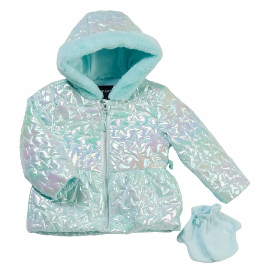 * Coats | Coats Toddler Girl Rothschild Iridescent Jacket With Mittens