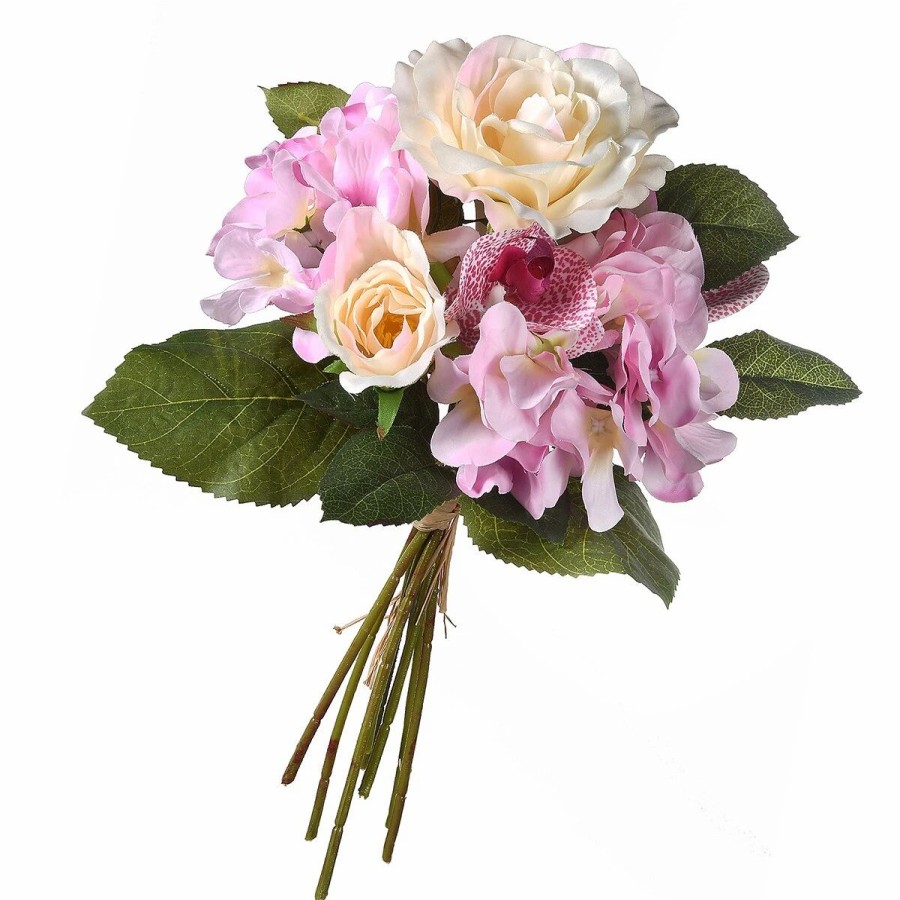 * Artificial Plants | Artificial Plants National Tree 12In. Rose And Orchids Bundle