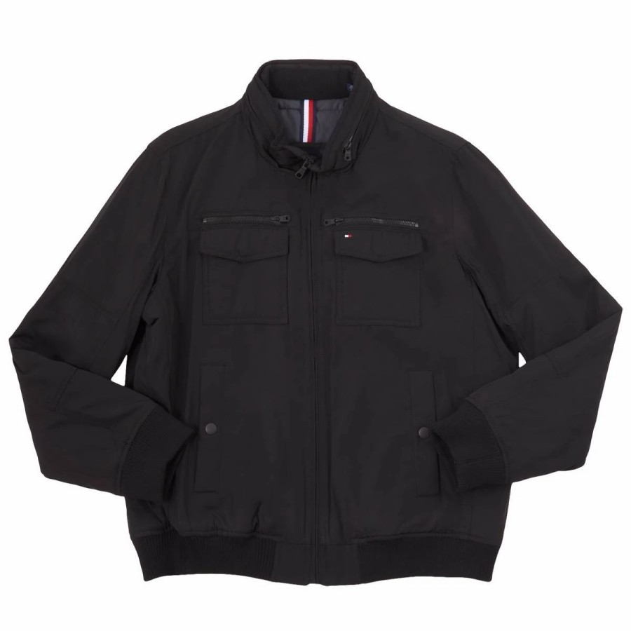 * Coats | Coats Mens Tommy Hilfiger Performance Water And Wind Resistant Bomber