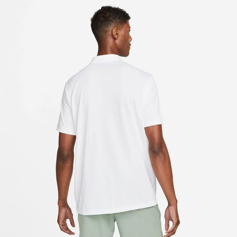 * Men'S | Nike Court Men'S Tennis Polo White