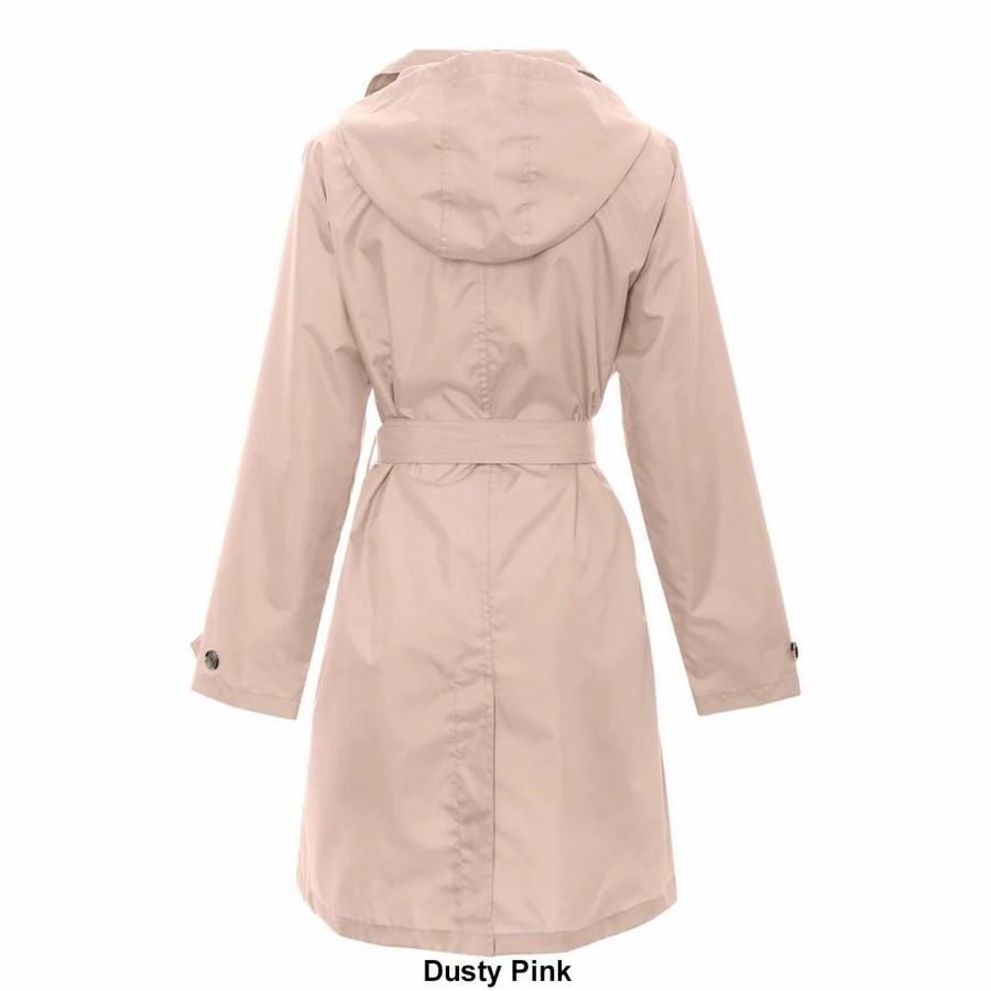 * Coats | Coats Womens Capelli Solid Trench Raincoat