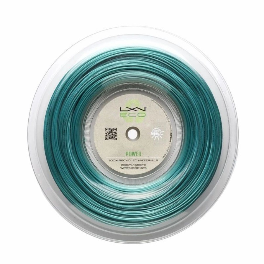 * Reels | Luxilon Wilson Lxn Eco Power 125 Tennis String Reel Green