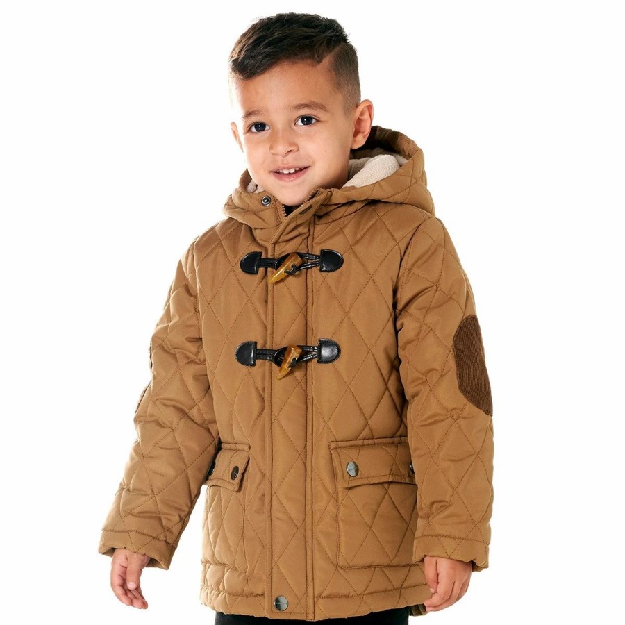 * Coats | Coats Toddler Boy Perry Ellis Sueded Microfiber Jacket