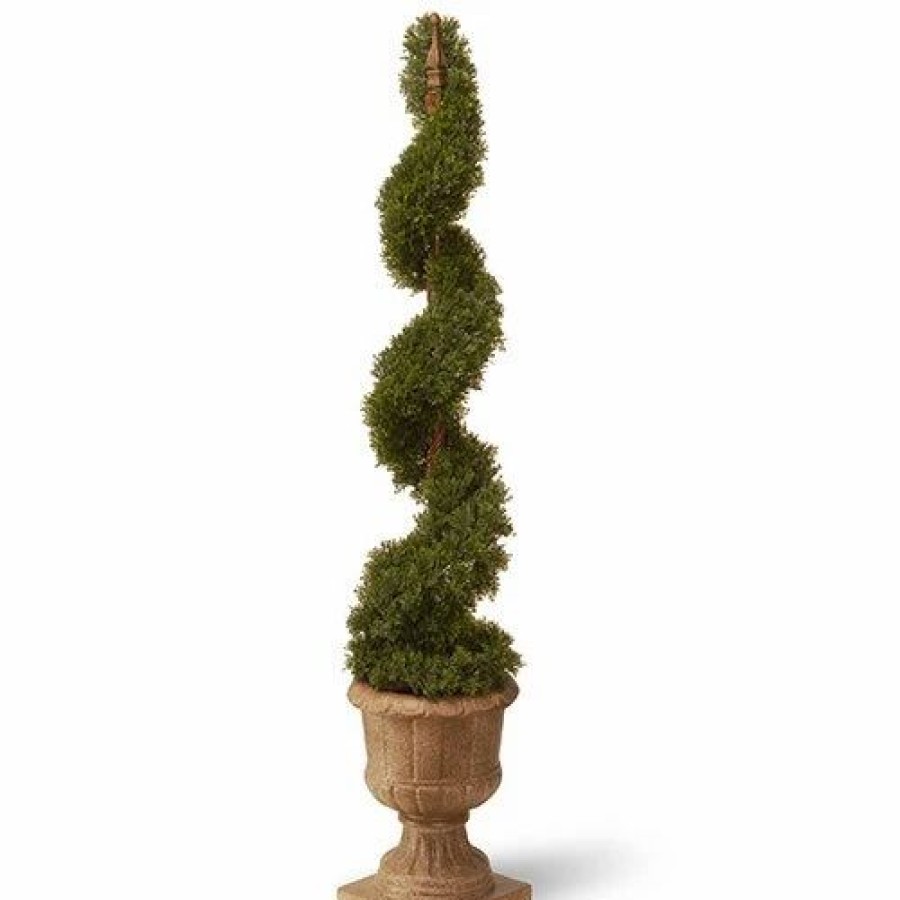 * Artificial Plants | Artificial Plants National Tree 48In. Juniper Spiral In Urn