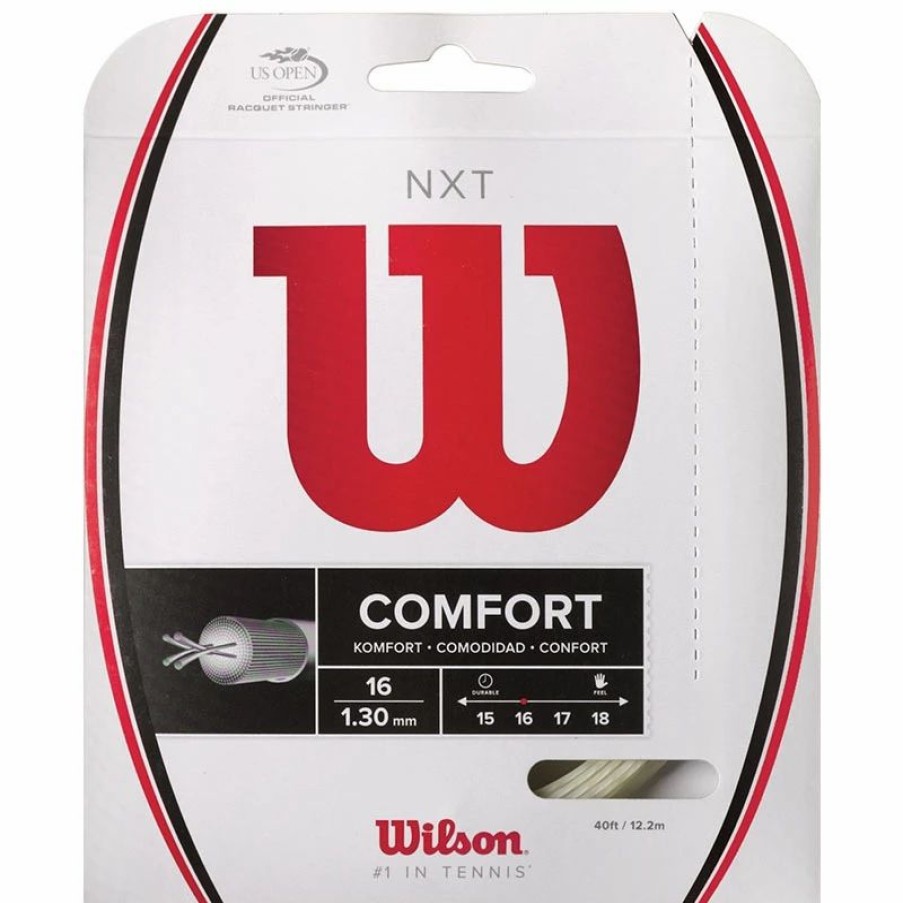 * Sets | Wilson Nxt 16 Tennis String Set Natural