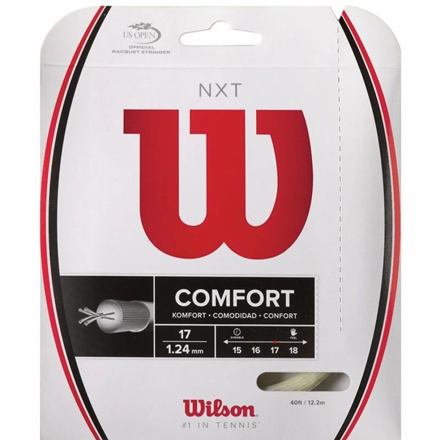 * Sets | Wilson Nxt 17 Tennis String Set Natural