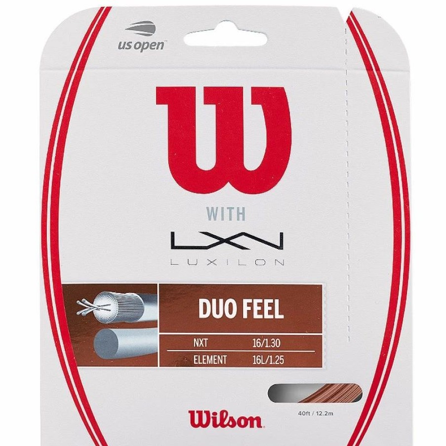 * Sets | Wilson Duo Feel Hybrid Tennis String Set