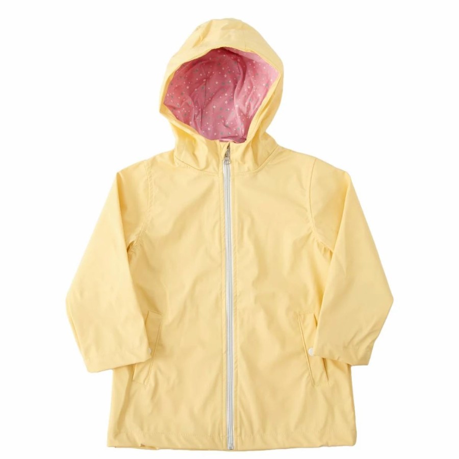 * Coats | Coats Girls (4-6X) Pink Platinum Solid Rain Jacket