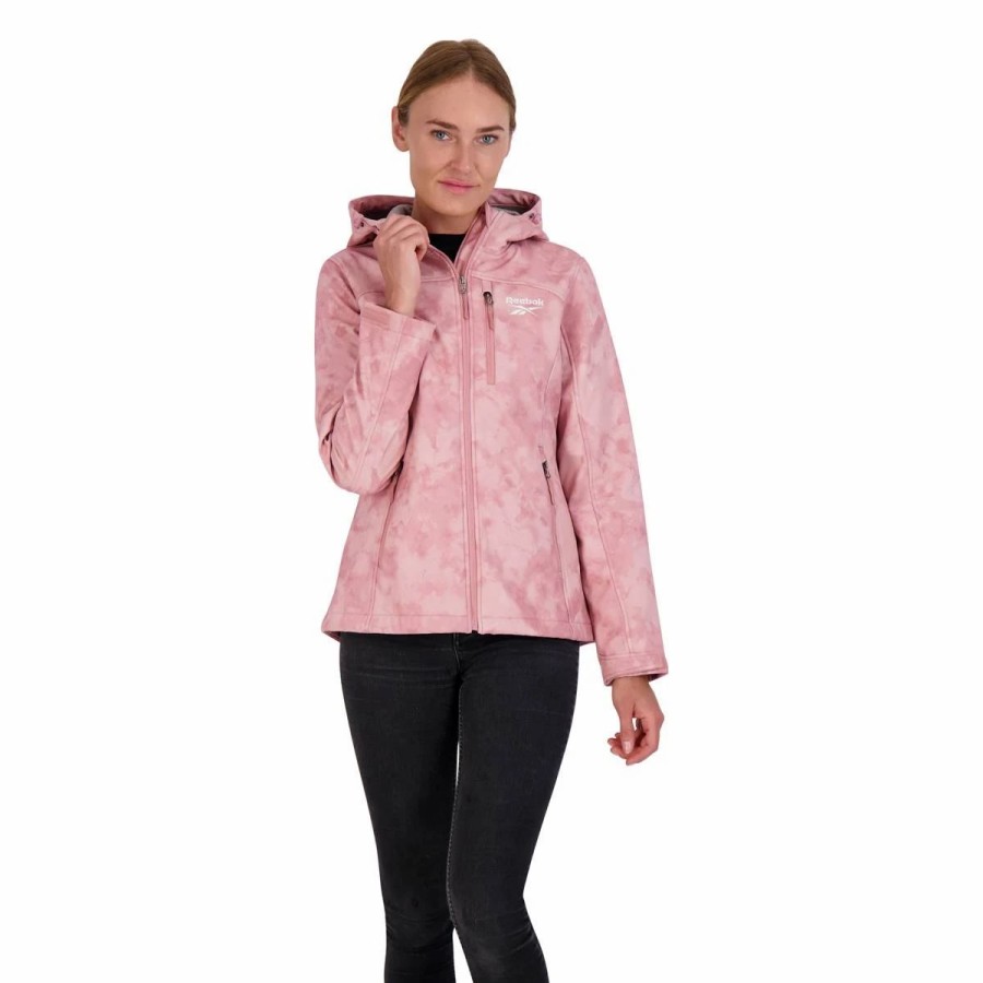 * Coats | Coats Womens Reebok Tie Dye Softshell Jacket